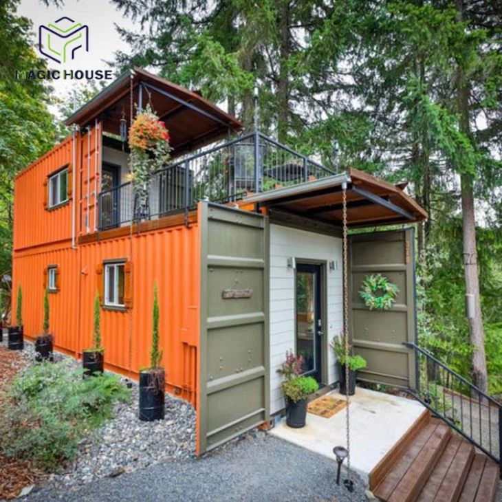 Japan 2 Bedroom Prefab Container Homes with Bathroom