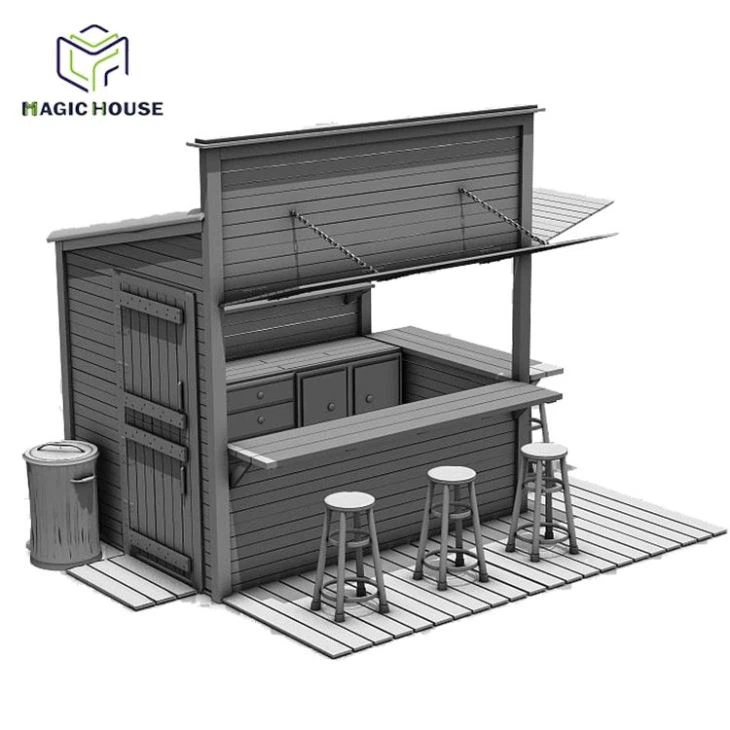 Fast Food Usage Street Food Kiosk