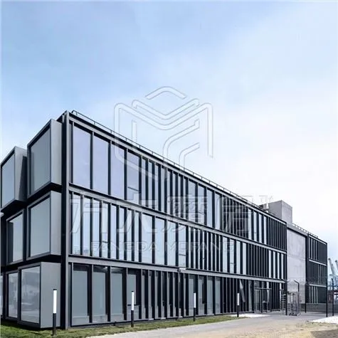 Prefabricated assembled container office shipped to the United States