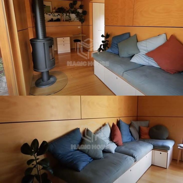 Solar Luxury And Comfortable Container Housing