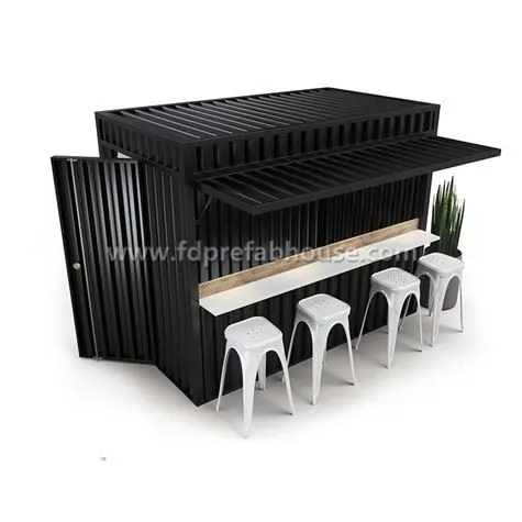 10ft Container Coffee Shop In USA