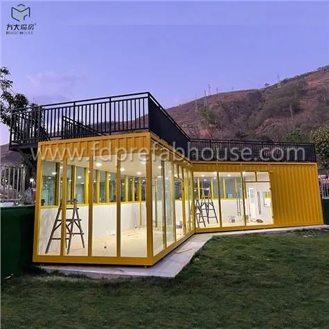 Street Creative Yellow Container Office