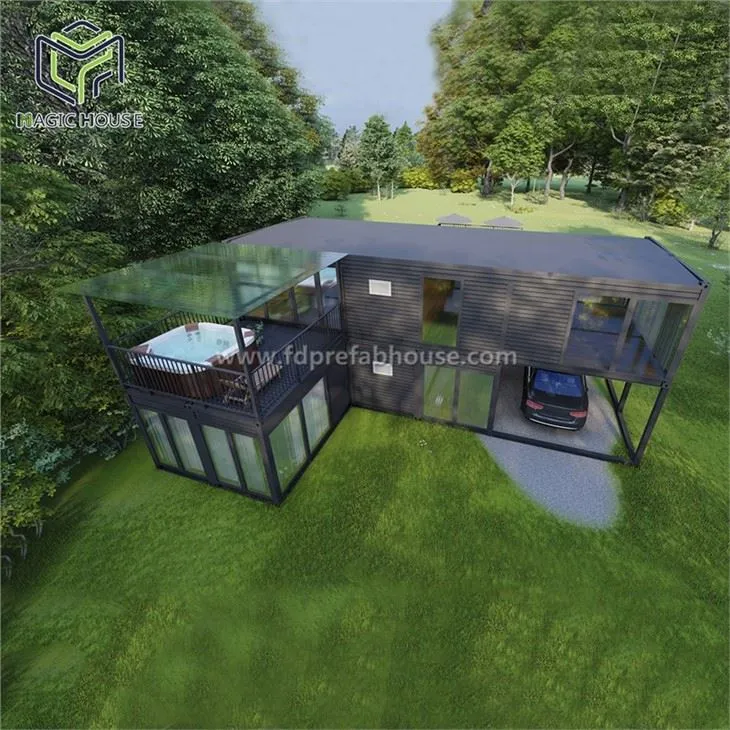 Building A Combined Container Homestay