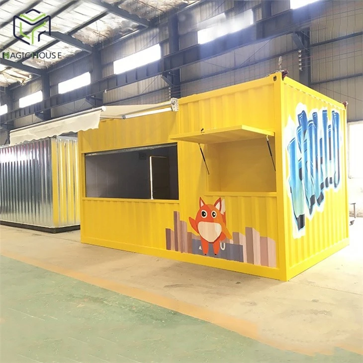 20ft Cartoon Container Kiosk