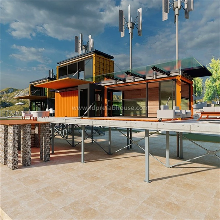 Combined Container House Sent To Australia