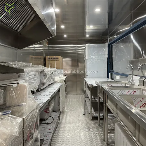 20GP Commercial Kitchen factory