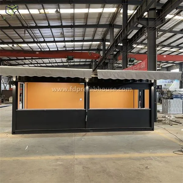 20ft Container Coffee Shop Romania factory