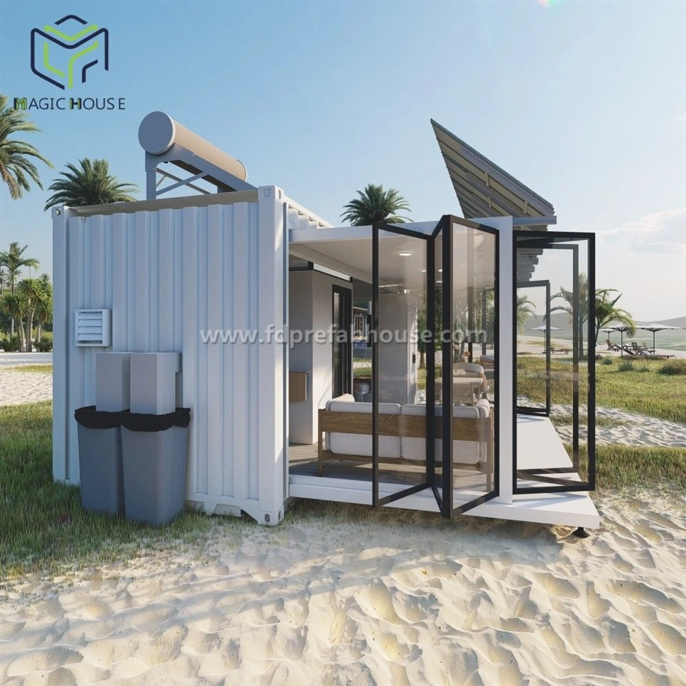 20HQ Expandable Shipping Container House factory