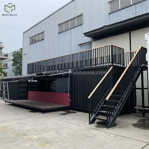 Double Deck Container Coffee Shop Australia factory