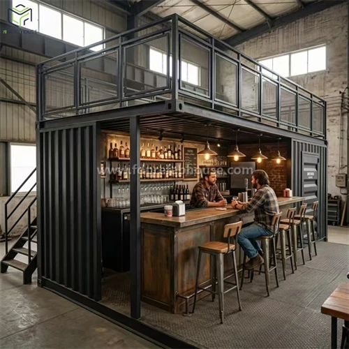 The cost of building a shipping container café