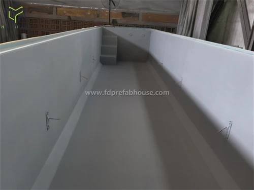 Swimming Pool Inner Liner Spray Painting (Coating) Procedure