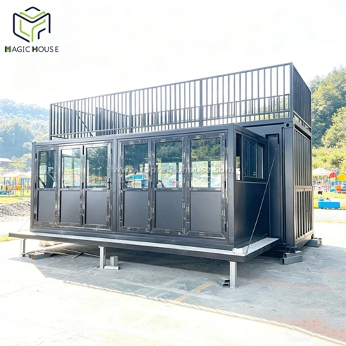 Shipping containers are conductive metal enclosures—grounding, as required by NEC 250.4, is not o...