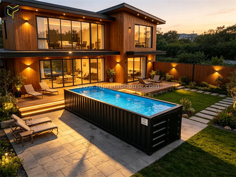 40FT container swimming pool 40FT container swimming pool