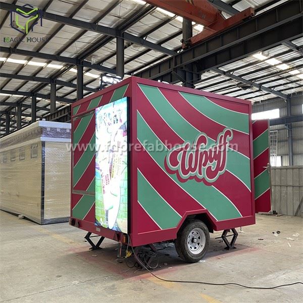 Trailer Coffee Shop Ship To France high quality